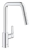 GROHE Start, Küchenarmatur 2 Strahlarten (Wasserhahn Küche, ausziehbare...