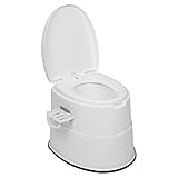 LEADZM Campingtoilette Tragbare Reisetoilette Mobile Toilette für Camping...