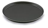 LACOR Pizzablech Aluminium, 36 cm, antihaftbeschichtet, schwarz