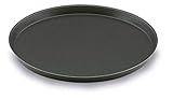 Lacor Pizzablech Aluminium, 36 cm, antihaftbeschichtet, schwarz