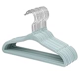 ManGotree Baby Samt Kleiderbügel für Säuglinge und Kleinkinder, 27,8cm...