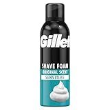 Gillette Classic Bartpflege Rasierschaum Männer (200 ml), Geschenk für...