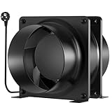 HG Power 100mm Axial Rohrventilator, Abluftventilator Leise 199m³/h...