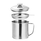 KICHOUSE Edelstahl-Filter kessel Sieb Ölfilter Öllagerung rostfrei...