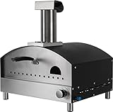 Heidenfeld Gas Pizzaofen Venezia | Gasofen - 500°C - Pizza Ofen -...