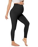 QGGQDD Damen Umstandsleggings Umstandsmode High Waist Umstandshose...