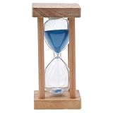 Gazechimp 5 Minuten Holz Sanduhr Sanduhr Sanduhr Eieruhr Küchenuhr Glas...