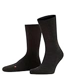 FALKE Unisex Socken Walkie Light U SO Wolle einfarbig 1 Paar, Grau...