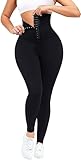 HELIAN Yogahose dehnbar Bauchkontrolle hohe Taille für Damen...