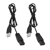 YINETTECH 2 Stück Pool Staubsauger USB Ladekabel 1,2m...