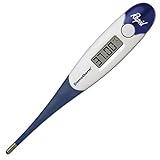 Domotherm Rapid - digitales Fieberthermometer mit 2 Nachkommastellen,...