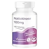 Vitamintrend Nattokinase 100mg, 180 Tabletten je 100mg (21.800 FU/g),...