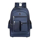 pistro Rollrucksack mit Rollen, wasserabweisender Laptop-Rucksack aus...