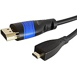 KabelDirekt – Micro-HDMI-Kabel, bruchfest konstruiert – 3m (HDMI zu...