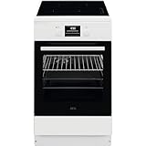 AEG Standherd mit Induktions-Kochfeld 50 cm, SteamBake-Feuchtigkeitszugabe,...