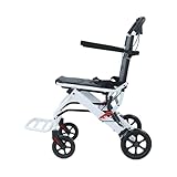 Leichtklappbarer Rollstuhl, 8,2 kg, Reise-Rollstuhl mit verstellbarem...