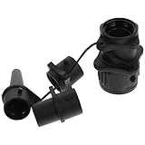 Parliky 4 Stück Teiliges Luftpumpen Adapter aus Robustem Abs Vielseitiger...