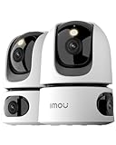 Imou 2K+2K Dual Kameras Überwachung Innen mit KI Mensch/Tier,...