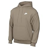 Nike Herren Club Kapuzenpullover, Khaki/Khaki/White, M