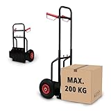 Grafner Sackkarre klappbar und ausziehbar, Belastbarkeit 200kg,...