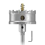 DECKRKAT TCT-Lochsägen für Hartmetall, robust, 73 mm,...