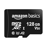 Amazon Basics MicroSDXC-Speicherkarte, 128 gb, mit SD-Adapter, A2, U3, 100...