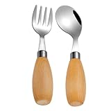 DIKACA 1Satz Besteck Set für Kleinkinder Teilig mit Ergonomischem...