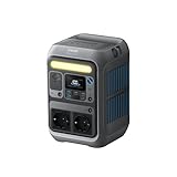 Anker SOLIX C300 Tragbare Powerstation, 288Wh LiFePO4 Akku, 300W (Max 600W)...