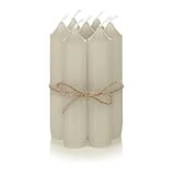 Nordstern Stabkerzen 6er Pack - Kleine Kerzen für Kerzenhalter,...