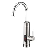 Elektrischer Wasserhahn Küche mit Durchlauferhitzer, 3000W 220V Sofort...