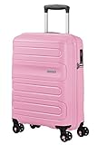 American Tourister Sunside - Spinner S Handgepäck, 55 cm, 35 L, Rosa (Pink...