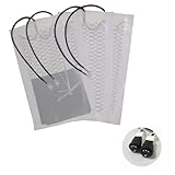 Vichinza Kohlefaser-Autositzheizungssatz mit Schalter – 3 Stufen,...