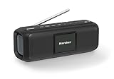 Karcher DAB Go tragbarer Bluetooth Lautsprecher & Digitalradio DAB+ / UKW...