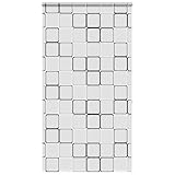 vidaXL Duschrollo mit Kassette 140x240 cm Stoffbreite 136 cm, Duschvorhang,...