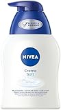 NIVEA Creme Soft Pflegeseife (6 x 250 ml), milde und cremige Flüssigseife...