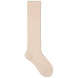 KUNERT Damen Kniestrümpfe Knitted Structure Fashion Creme 1690 39-42