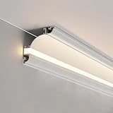 Wandleiste Fussleisten LED Indirekte Beleuchtung Leiste - Crown Molding...