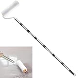 Entlüftungsroller Stachelwalze 204cm, Abnehmbarer Einziehbar Stachelwalze...