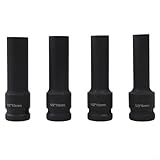 30,5 cm Steckschlüssel mit 4 Sechskant-Adapter-Stecknüssen für...