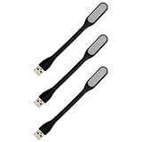 USB-Licht, Mini USB-LED-Licht-Lampe, 3 Stück Flexible...