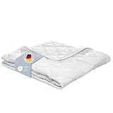 XDREAM Pure Sommerdecke | sehr dünne und ultraleichte Bettdecke | waschbar...