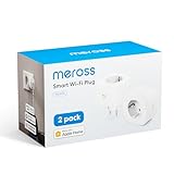 Smart Steckdose funktioniert mit Apple HomeKit, meross WLAN Steckdose,...