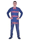 TIMILJA Schlafanzug Herren Lang Baumwolle Pyjama Set Zweiteiler Kariert...