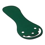Amazon Basics Nierenförmige Puttingmatte – Golf-Übungsgrün mit 3...