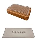Snow-WaxX Plexiklinge 5 mm + Skibürste Nylon | Belag erneuern | Ski...