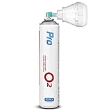 Maclean PR-994 Tragbarer Sauerstoffinhalator 12L in der Dose o2 99,4%...