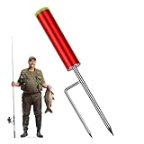 Angelrutenhalter am Boden, Angelrutenhalter zum Fischen - Rutenhalter für...