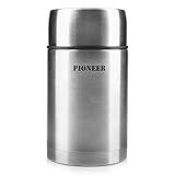 Pioneer Thermo-Speisegefäß 1, 0 L Edelstahl Doppelwandig...