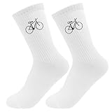 HUKUMA Rennrad Socken,35-46 Fahrradsocken Herren,Fahrrad Geschenk für...