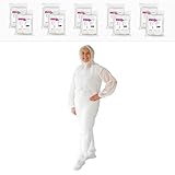 10x ARNOMED® Schutzanzug Einweg L, Einwegoverall, Einweganzug, Einweg...